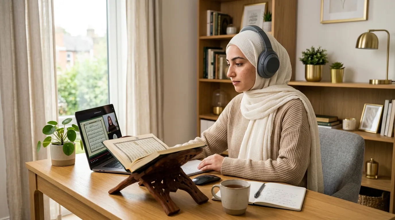 Adult learning Quran online